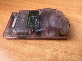 Nintendo Game Boy Color Morado Transparente (leer)