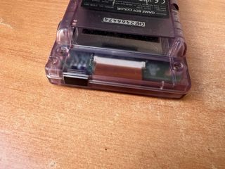 Nintendo Game Boy Color Morado Transparente (leer)