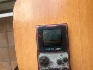 Nintendo Game Boy Color Morado Transparente (leer)