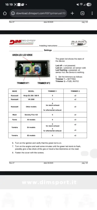 Centralita Rapidbike Easy Yamaha FZ6 S2