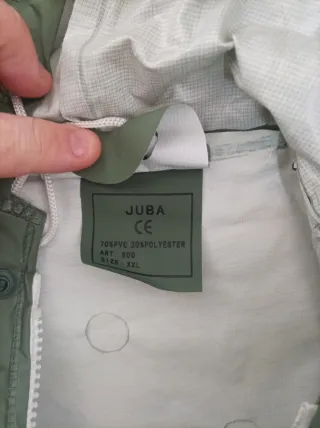 Impermeabile Black Cat caccia pesca due pezzi