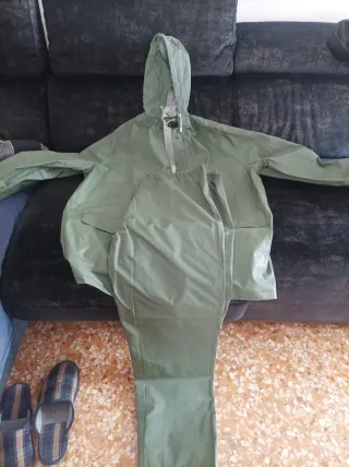 Impermeabile Black Cat caccia pesca due pezzi