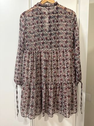 Vestido estampado Zara floral