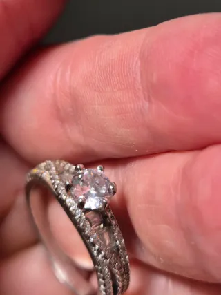 Anillo Plata 925 tipo Compromiso