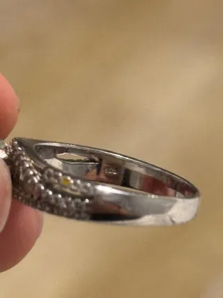 Anillo Plata 925 tipo Compromiso