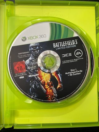 Battlefield 3 Limited Edition Xbox 360