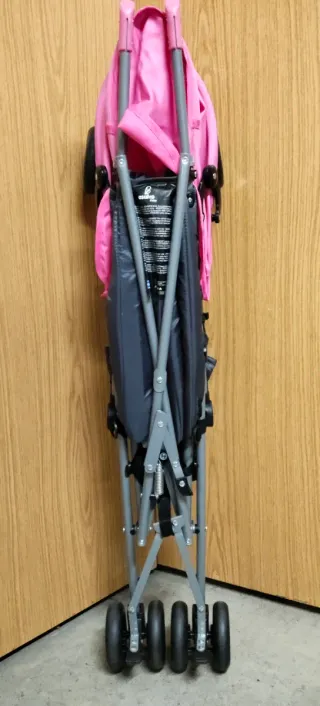 Silla de paseo ligera rosa