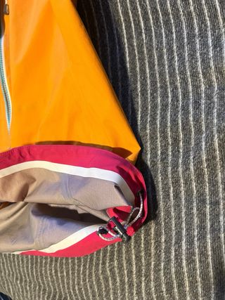 Chaqueta Montaña Impermeable Simond Naranja/Rosa