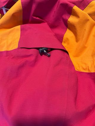 Chaqueta Montaña Impermeable Simond Naranja/Rosa