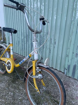 Bicicleta infantil BH amarilla