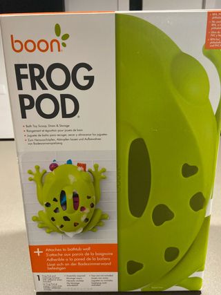 Boon Frog Pod Organizador Juguetes Baño