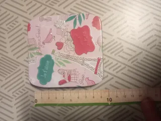 Scatola metallo Bonjour Paris