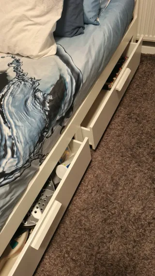 Cama nido con cajones Ikea