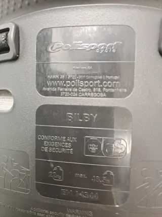 Silla para bici porta-bebes