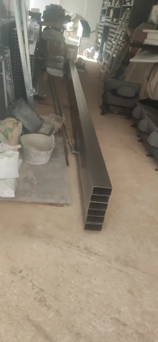 Tubos metálicos para casetas y porches