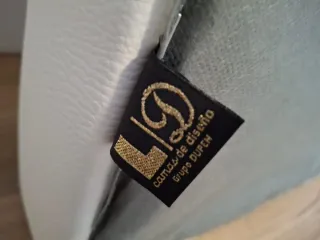 Cabecero polipiel blanco