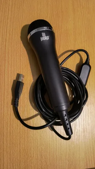 Micrófono DJ Hero USB. PC, PlayStation.