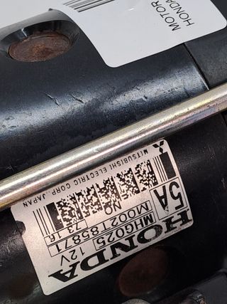 MOTOR ARRANQUE HONDA CIVIC BERLINA 5 (FK) (2)