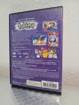 DVD Pokémon: La Película (Mewtwo vs Mew)