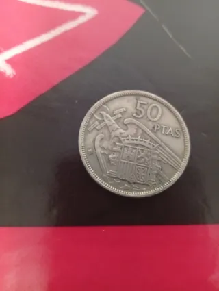 50 Pesetas 1957 estrella 60*