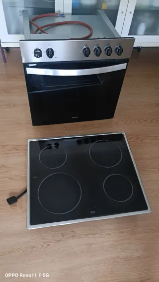 Horno y vitrocerámica Teka