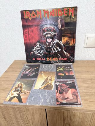 Vinilo Iron Maiden A Real Dead One