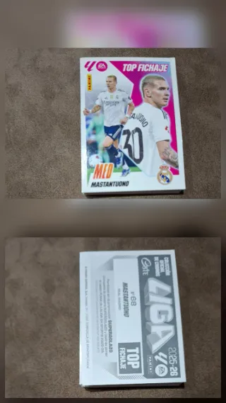 Cromo Mastantuono Top Fichaje LIGA EA SPORTS 2025-