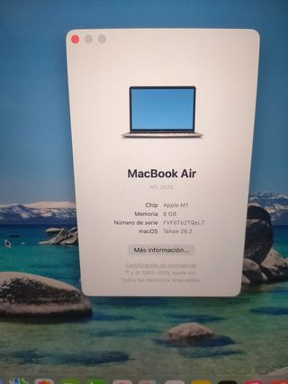 MACBOOK AIR M1 8/256