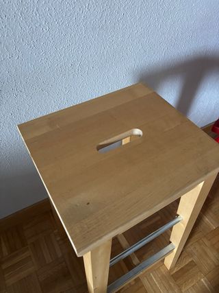 Taburete Madera Ikea