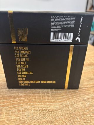 Colección Malú TODO discos y caja