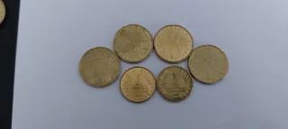 Monedas 20 y 10 céntimos Eslovenia 2007