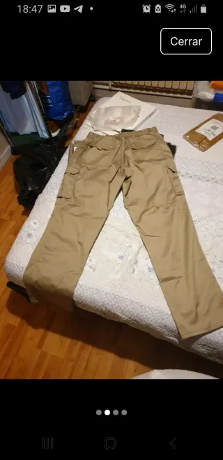 Pantalón de trabajo Velilla Beige