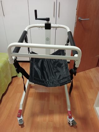 Grúa para traslado de enfermos