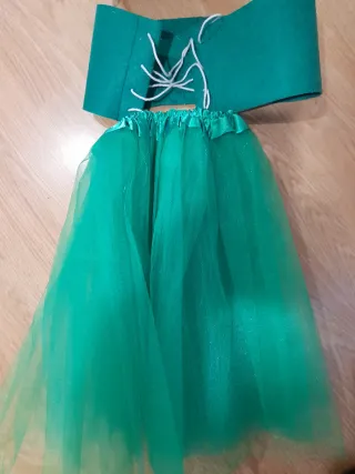 Disfraz verde completo