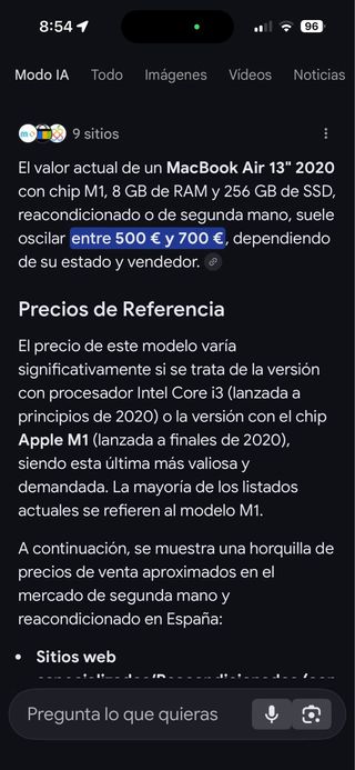 MacBook Air 13 2020 Gris Espacial