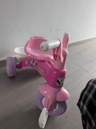 Triciclo Minnie Rosa