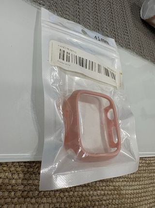 Protector 41mm para Smartwatch Rosa