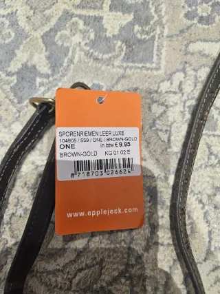 Espuelas de acero negras