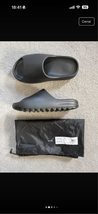 Yeezy Slide YS-01 Negro