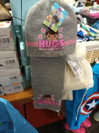 Gorro y bufanda infantil Doc McStuffins