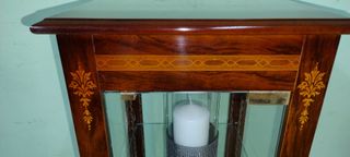 Vitrina madera y cristal