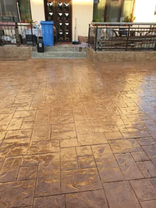 Hormigón impreso de alta calidad