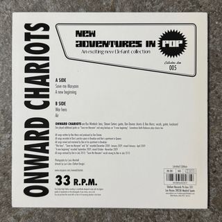 Vinilo 7” Onward Chariots ER-281