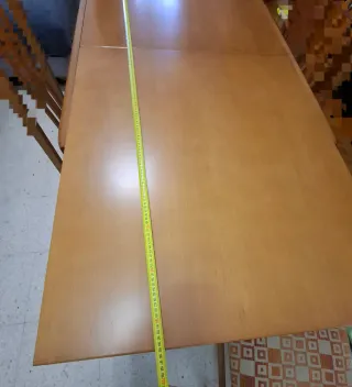 Mesa comedor y 4 sillas haya maciza