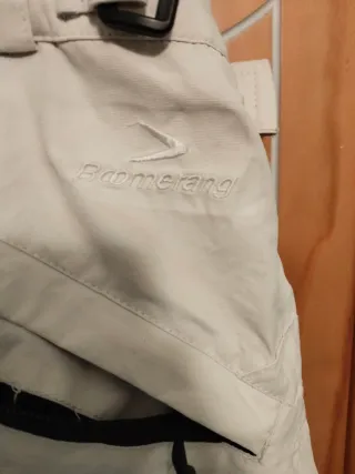 Pantalón de esquí blanco hombre