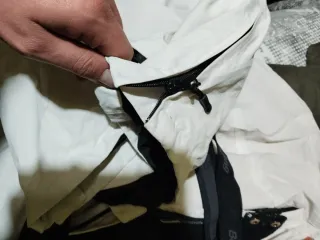 Pantalón de esquí blanco hombre