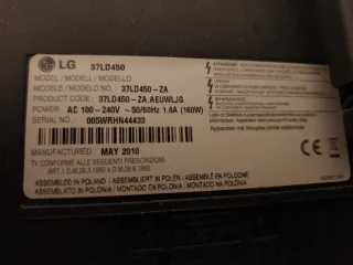 TV LG 37LD450 37