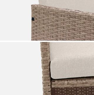 Mesa Comedor Exterior Ratán 8 Personas