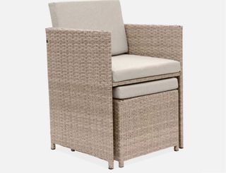 Mesa Comedor Exterior Ratán 8 Personas