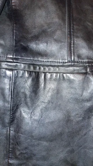 Chaqueta Zara Piel Hombre Talla M